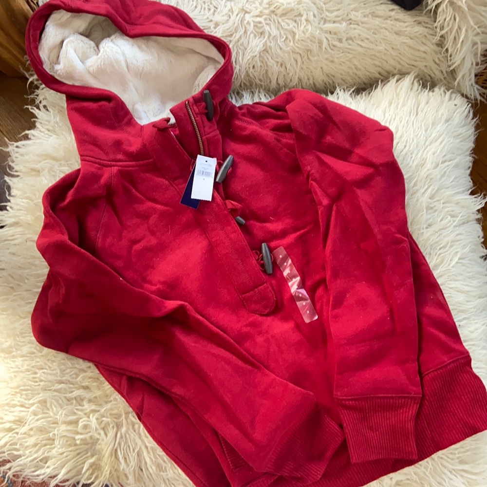🆕 Gap faux fur hooded sweater🆕